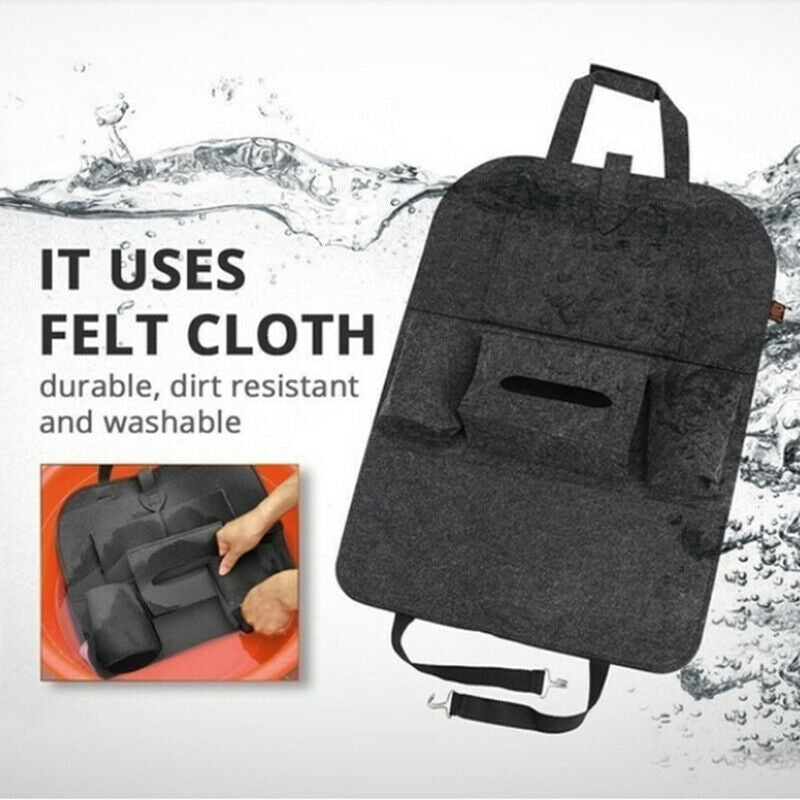 Auto Car Seat Back Multi-Pocket Storage Bag Organizer Holder Light G a1 CHQ SJ