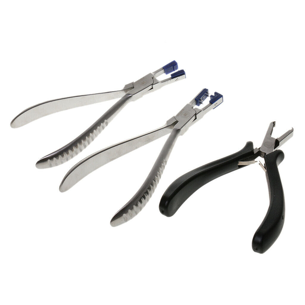Professional Eyeglasses Repair Set Eyewear Silhouette Pliers Tool Kit For