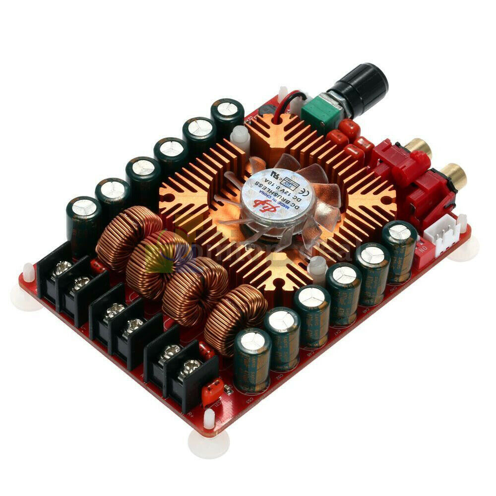 TDA7498E 2*160W Digital Power 2 CH Stereo Amplifier Board Support BTL Mode 15-3V