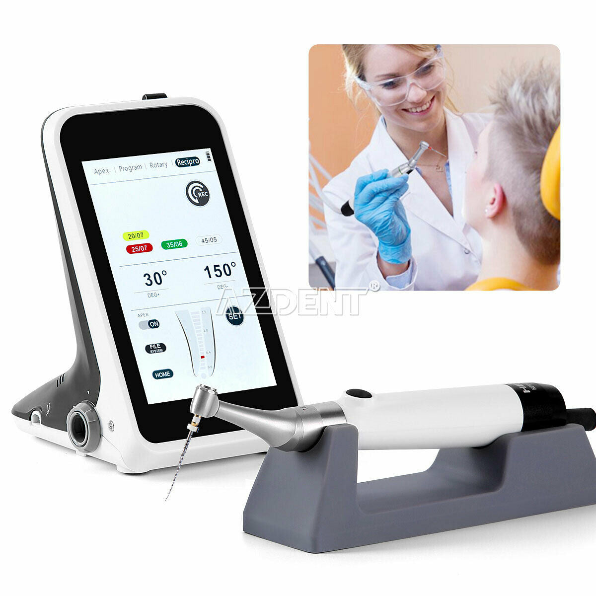 Dental Endodontic Endo Motor Forward And Reverse With Apex Locator Touch Screen