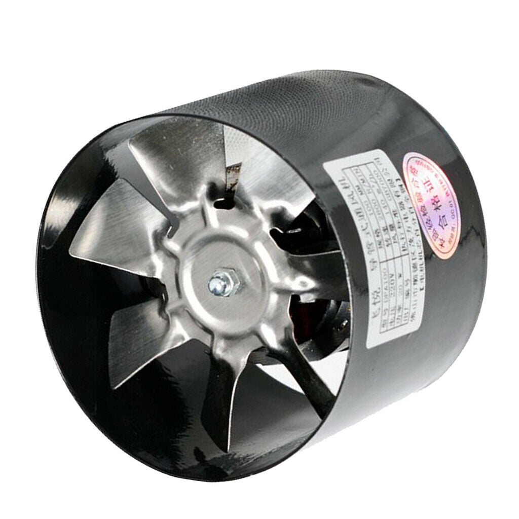 4 INCH/95MM 25W VENTILATING EXHAUST FAN Inline Vent Fan For Grow Room