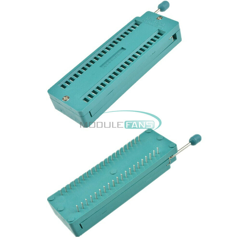 5PCS Universal 40Pin ZIF ZIP DIP IC Multi-function Test Tester Board Socket Wide