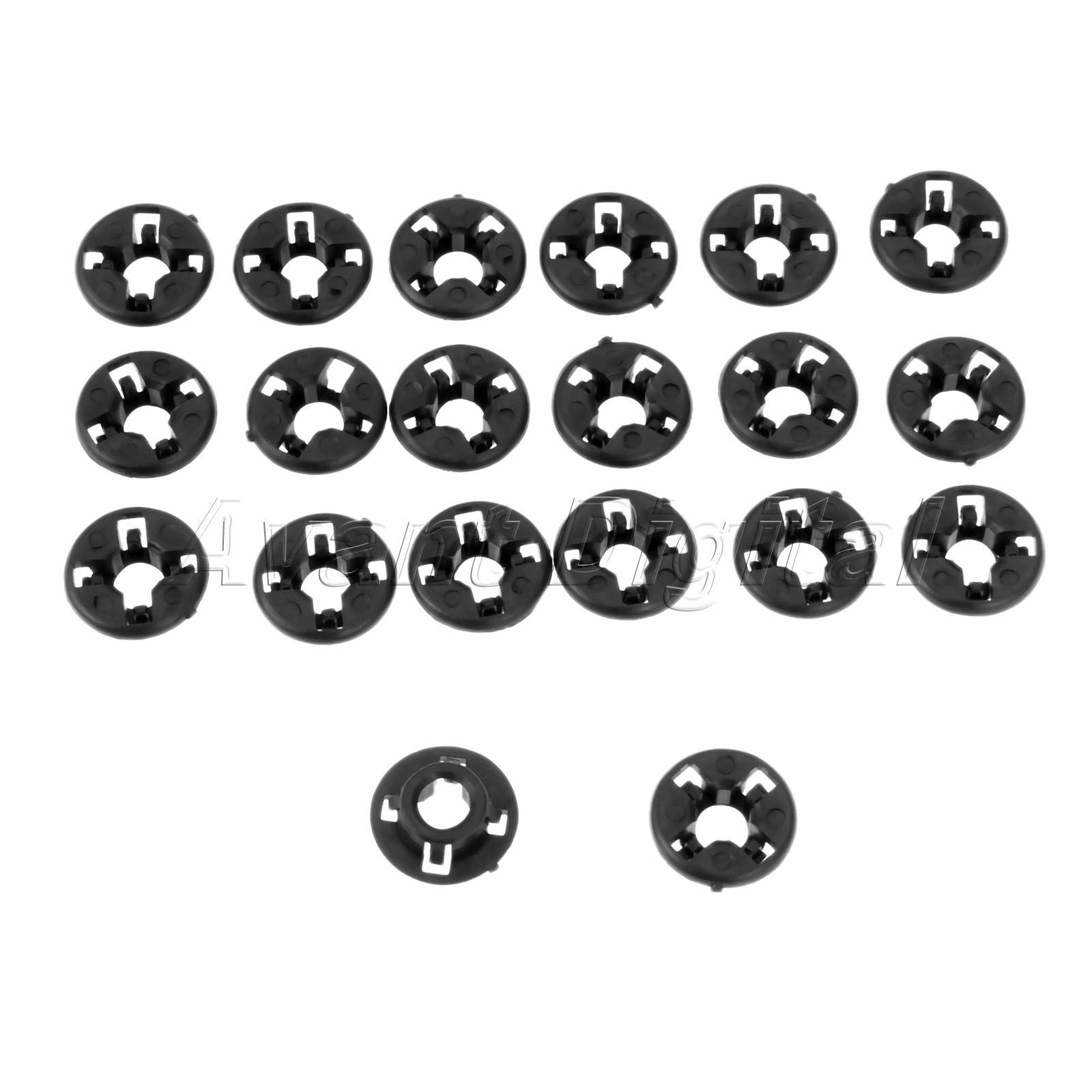 20PC 22.5mm Hood-Support Prop Rod Grommets 9008048064 For Corolla 2003-2008