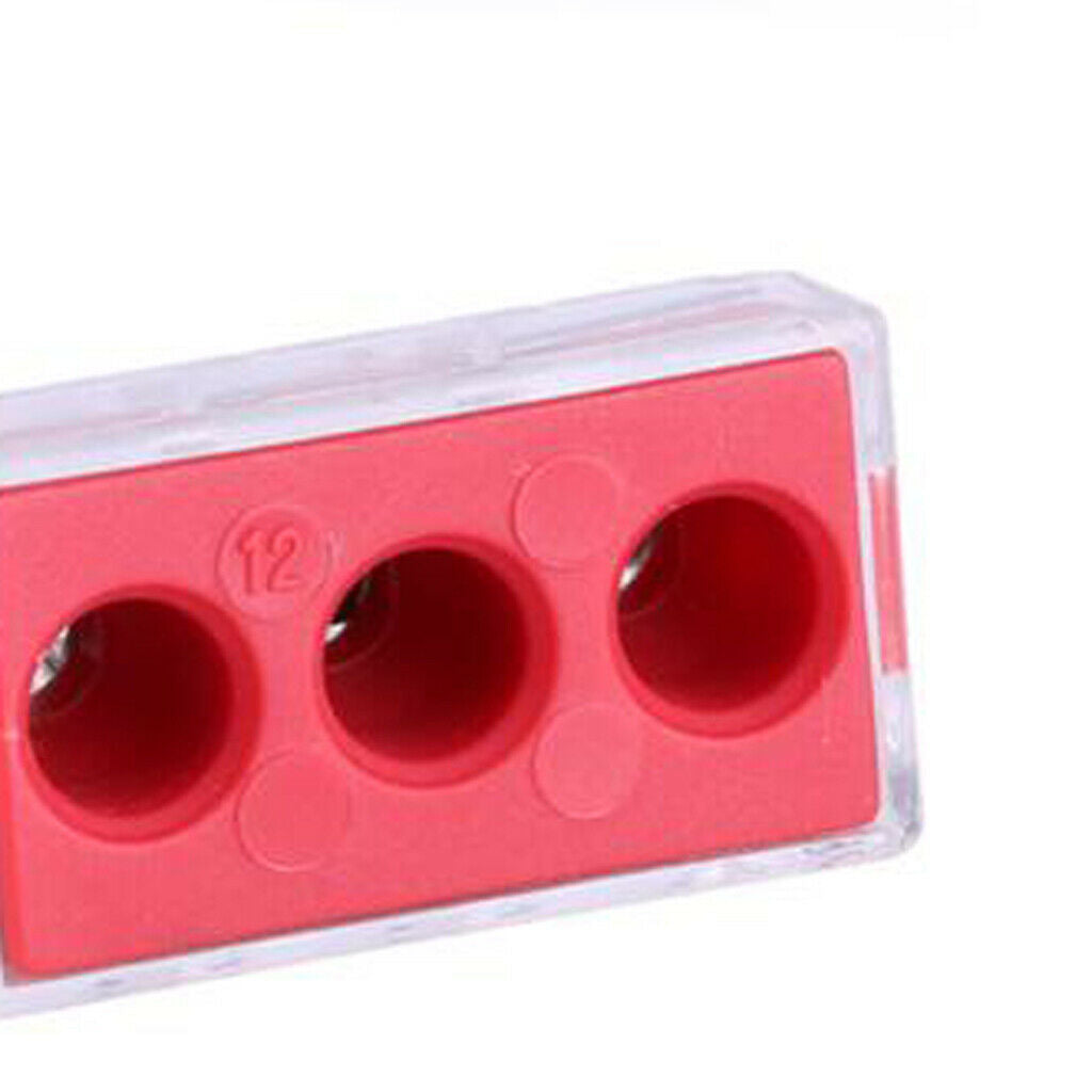 VSE-103DCH 3 Pole Electrical Clamp Wire Cable Lead Connector Terminal Block