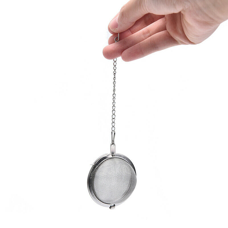 5cm Stainless Tea Infuser Sphere Locking Spice Ball Strainer Filter Strai.l8