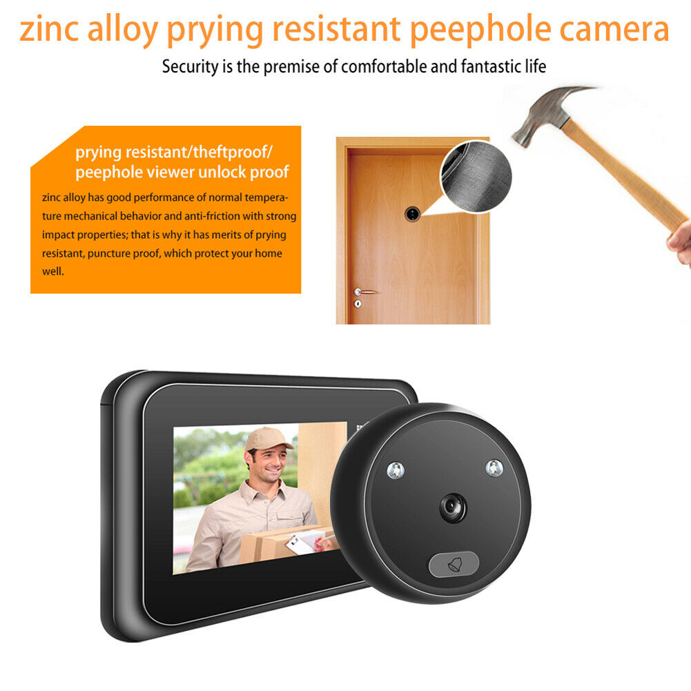 R11 2.4 inch Digital Doorbell IR Night Vision Peephole Door Bell Viewer Camera
