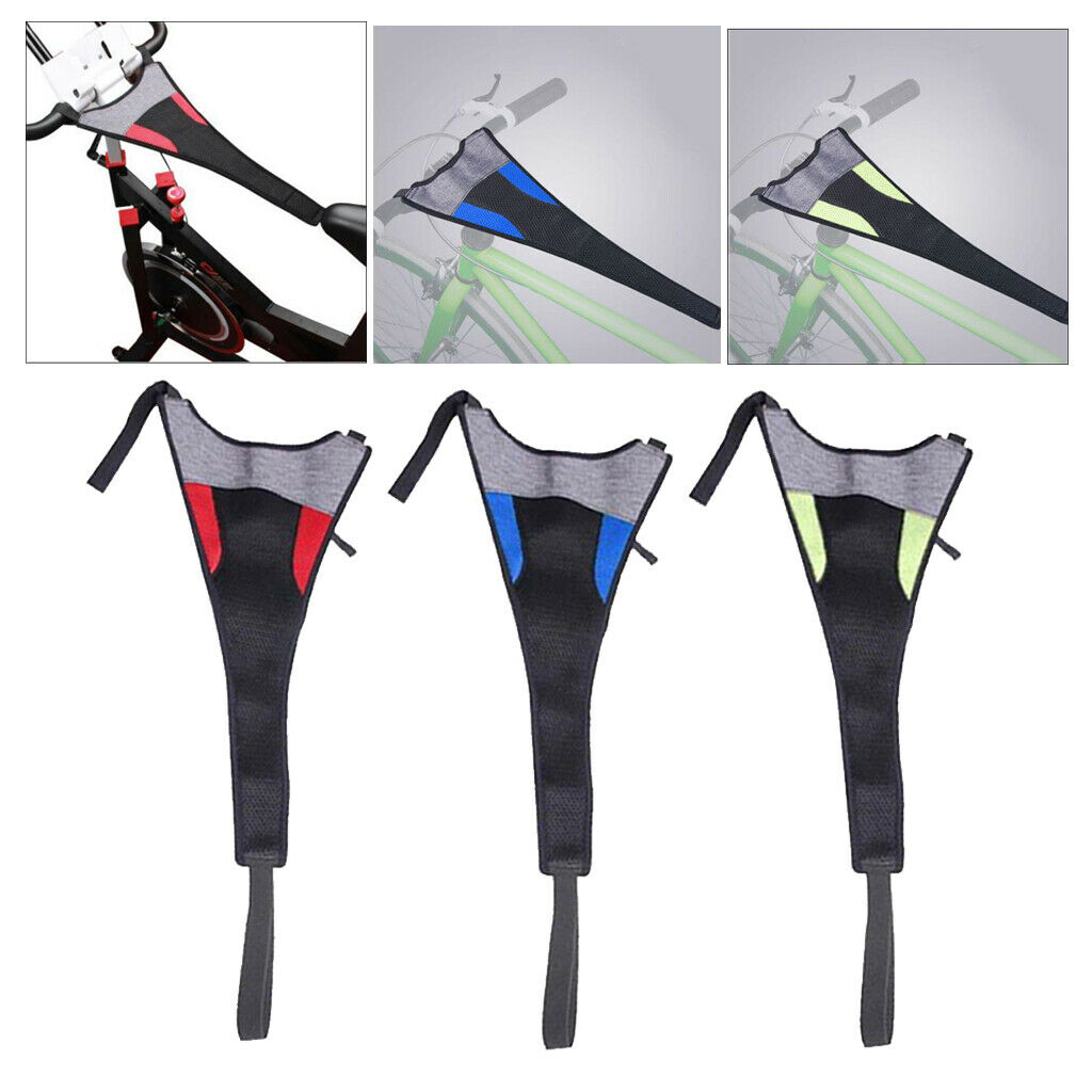 3Pcs Road Bike Turbo Roller Trainer Bicycle Sweat Catcher Net Strap Frame Guard