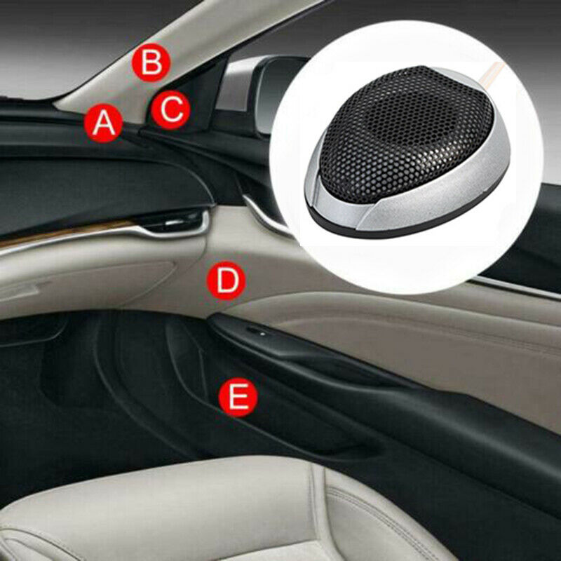 2X Car Audio Systems 1000W Super Power Loud Dome Tweeter 4Î© Speaker Subwoofers
