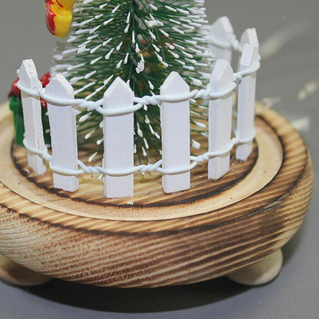 LED USB Christmas Home Night Light Xmas Glass Immortal Preservation Vase