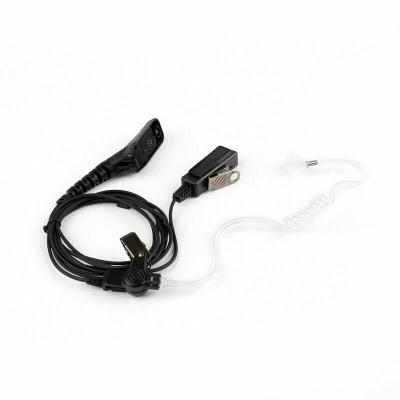 1xCovert Acoustic Tube Earpiece Headset P Mic Fr  XIRP8260 APX7000  UA