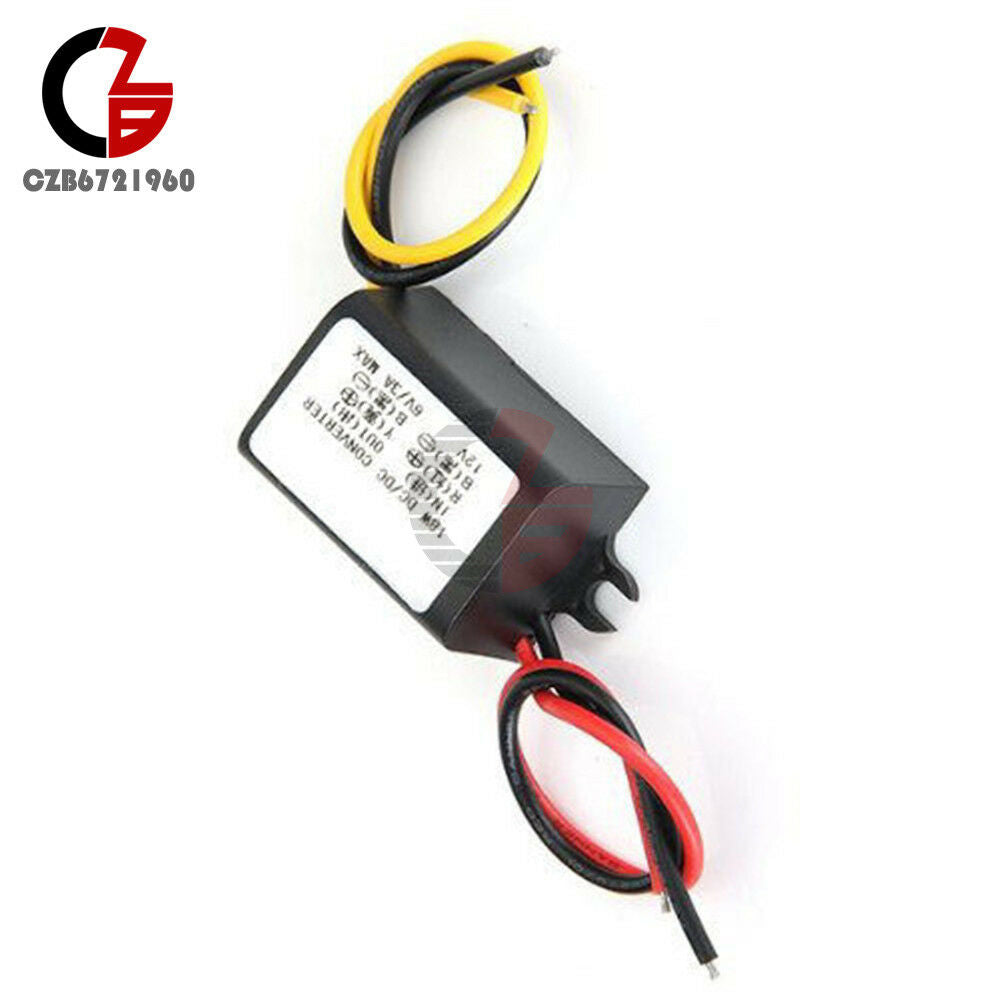 DC-DC 12V to 6V 3A 18W Converter Step down Module Power Supply Adapter Buck
