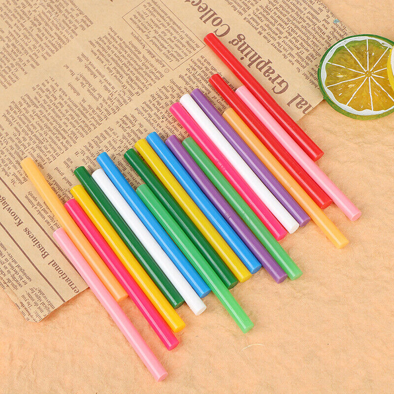 Mixed Colors Hot Silicone Sticks Hot Melt Adhesive Glue DIY Hot Melt Glue.l8