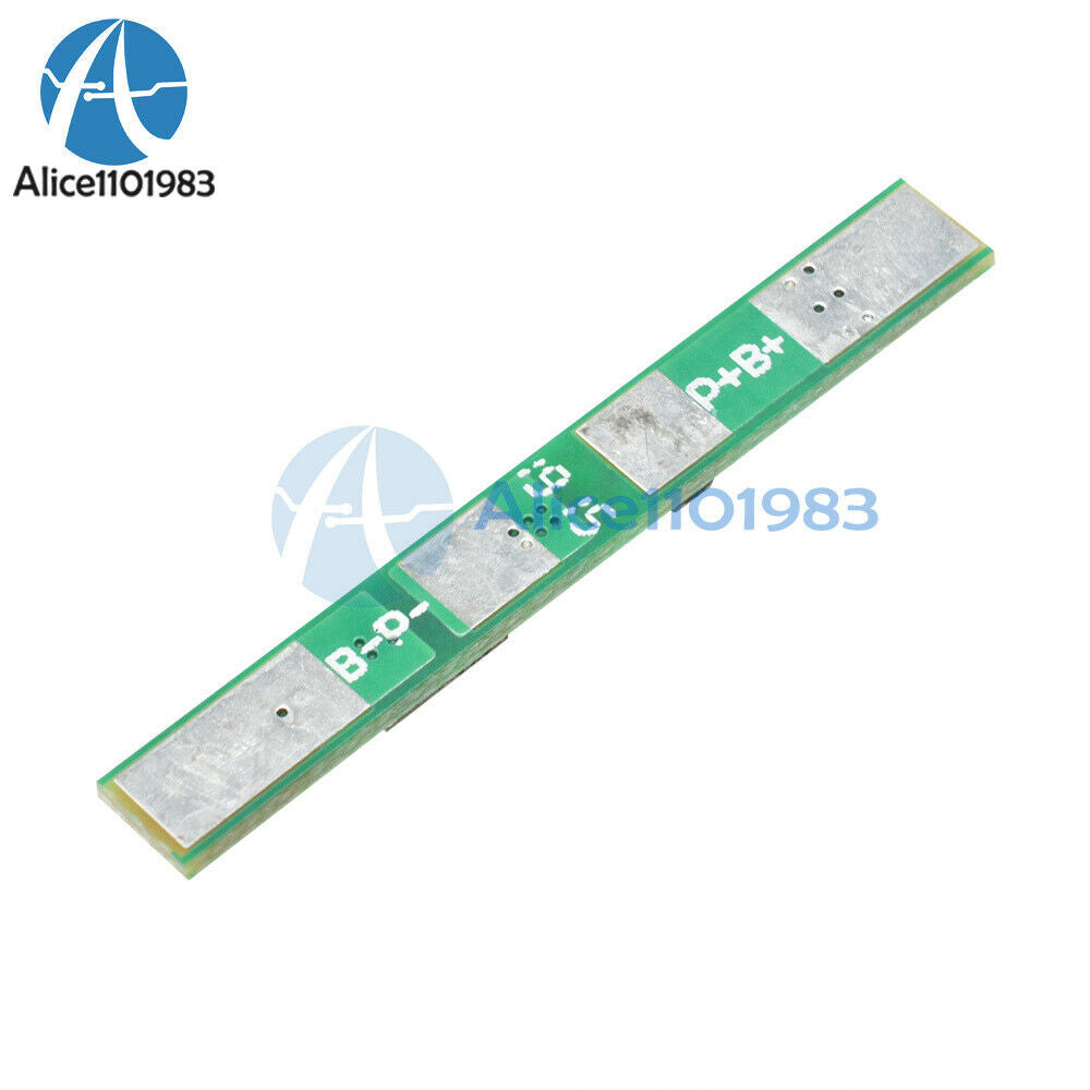 1S 3.7V 2.5A Lithium Batterry Protection Board Polymer BMS PCM PCB Li-ion Module