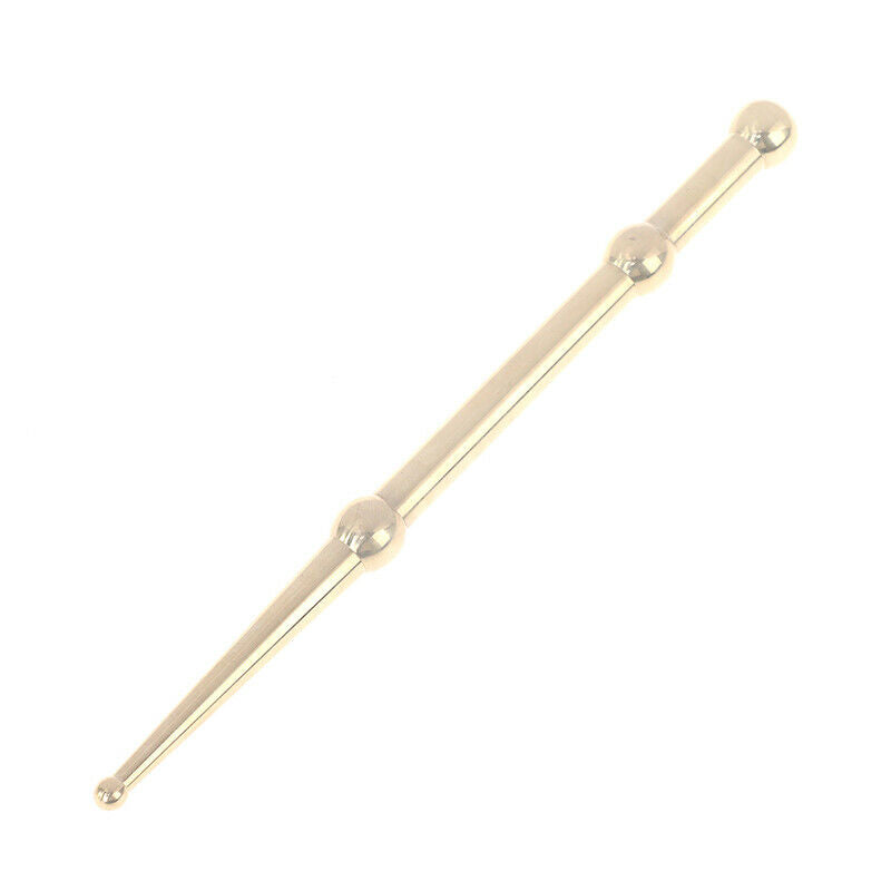 1X Brass Face Eye Point Ear Reflexology Massage Pen Guasha Acupoint Detect SFCA
