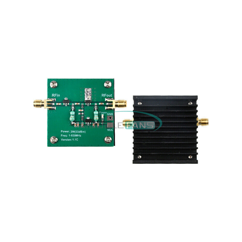 1-930MHz 2W RF Broadband Power Amplifier Module for FM Radio HF VHF Transmission
