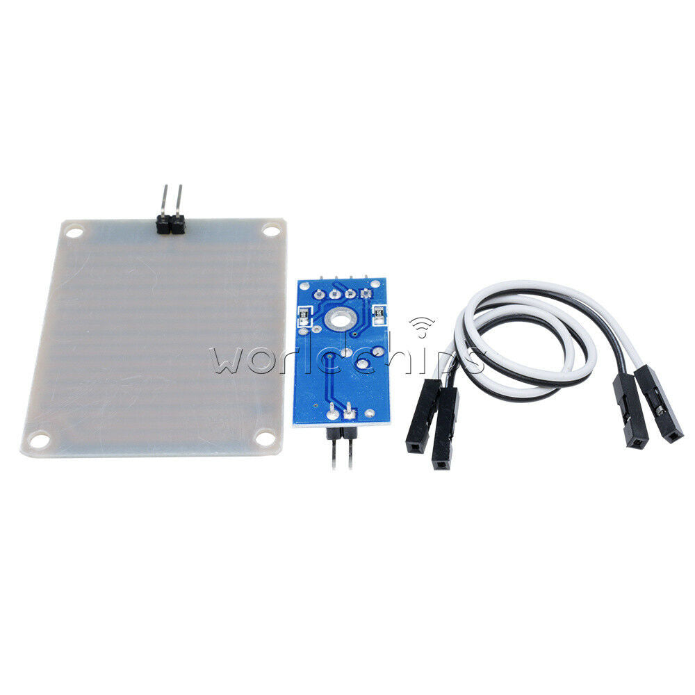 2Pcs Rain Weather Module Raindrops Detection Sensor Moduel Humidity for Arduino