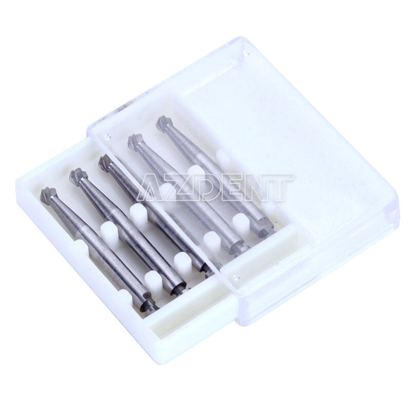 10 Sets Dental Clinic Low Speed Round Drill Tungsten NSK Slow Handpiece Burs RA8