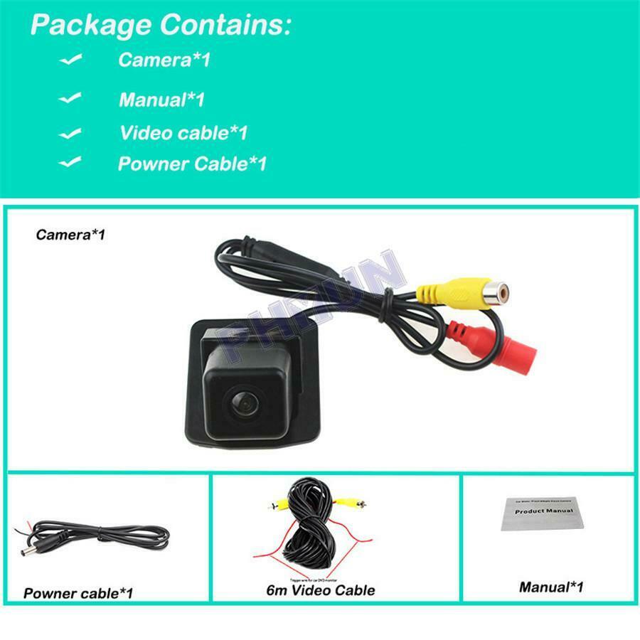 Backup Rear View Camera w/ Night Look For Mercedes Benz W204 W212 W221 S Class