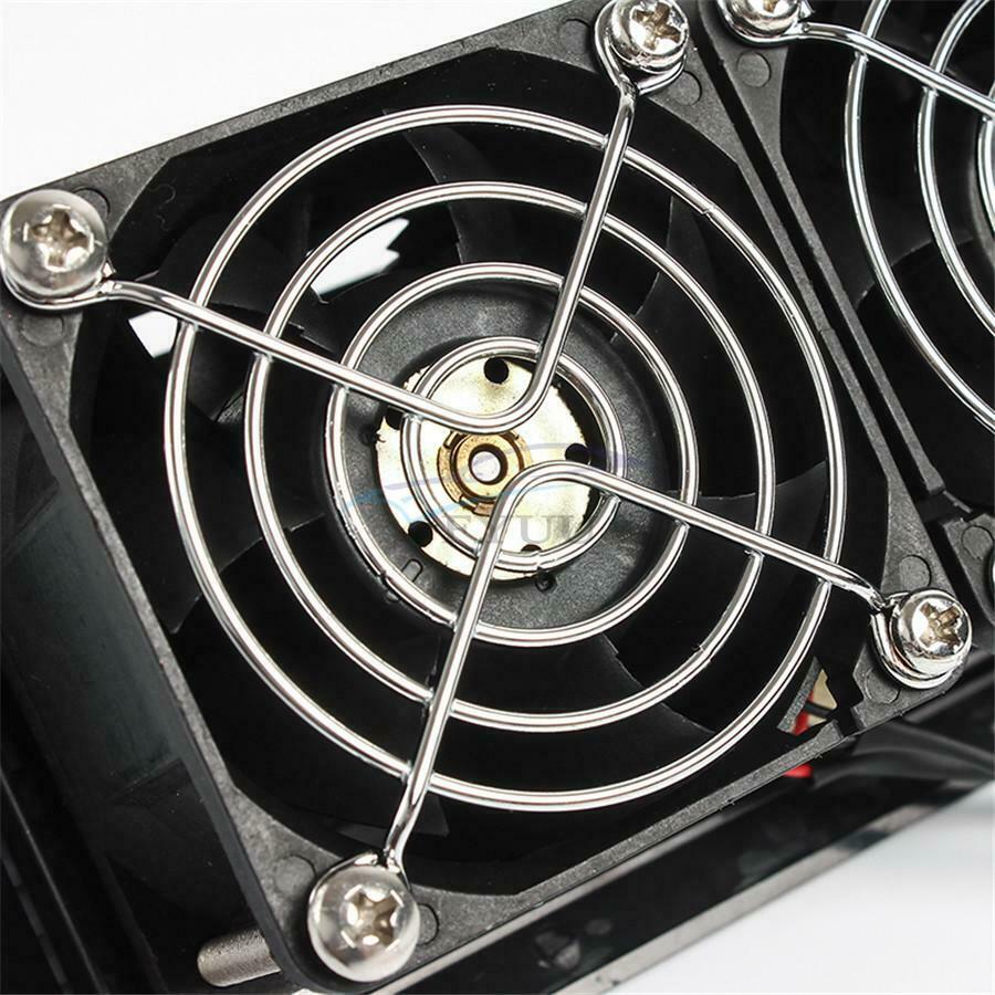 1PCS 25W Side Vent Exhaust Fan Plastic Black For RV Camper Trailer Boat Yacht