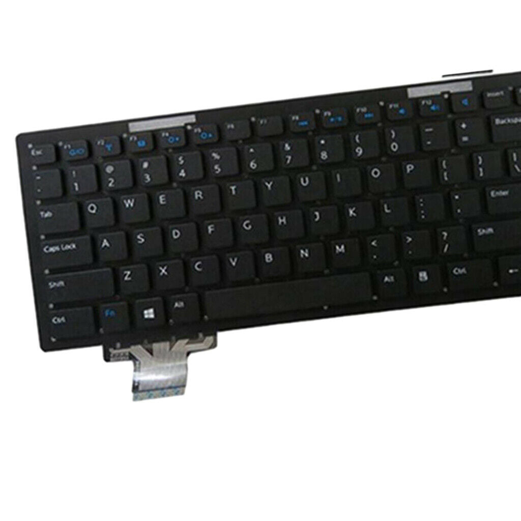Set of 1 Black English Keyboard Replacement For Dell VOSTRO P34F P34H Laptop