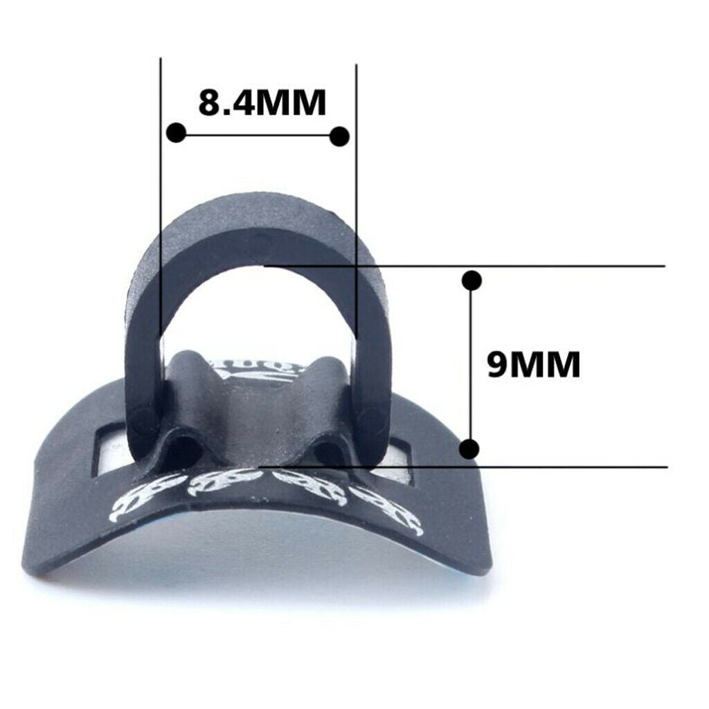 Aluminium Alloy Bike Frame Wire Holder for Bicycle Lines Pipes Fixation