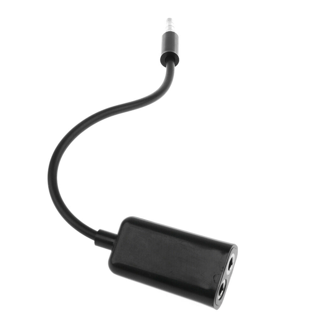 2pcs 3.5mm Audio Aux Splitter Cable Male to 2 Female Music Splitter Cord