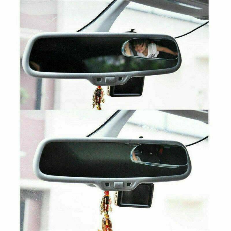 2 x 360Â° Stick on Rear View Blind Spot Mirror Wide Angle For Universal Car New