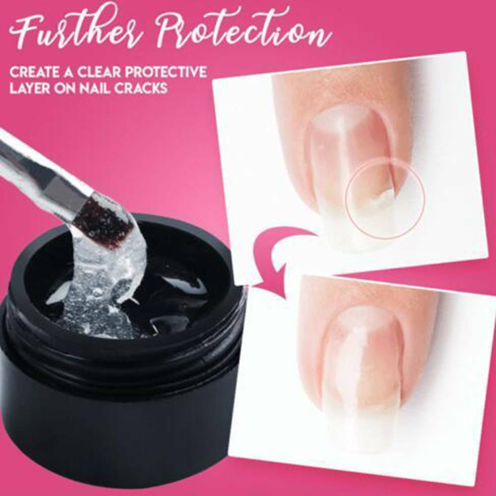 Cracked Nail Repair Gel Nail Damage Repair Phototherapy Glue DIY Nail Art Tips