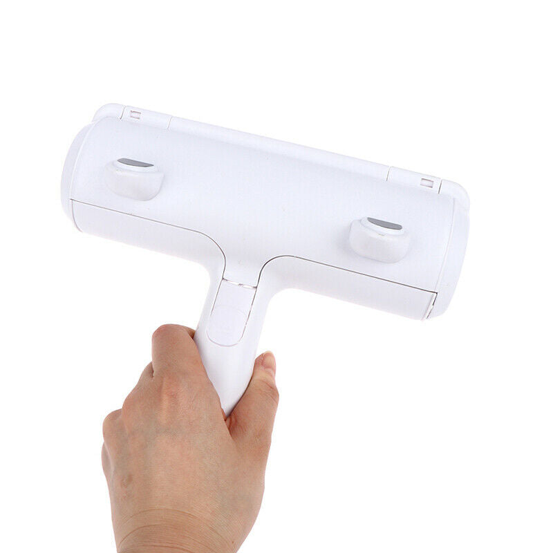2-Way Remove Pet Hair Roller Dog Hair  Cat Lint Sticking Roller  Cleaner BruFCA