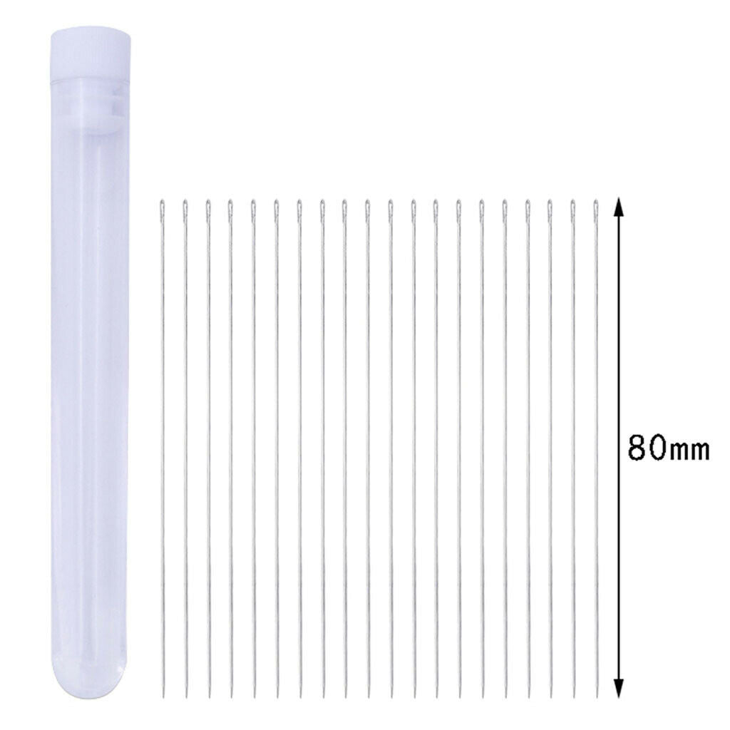 20 Pieces Beading  with Storage Bottle for DIY Crafts Jewelry Making