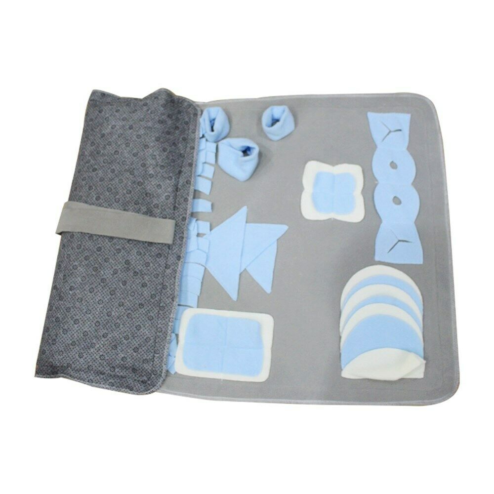 Pet Dog Snuffle Mat Training Sniffing Pad Feeding Blanket Cushion Washable CA