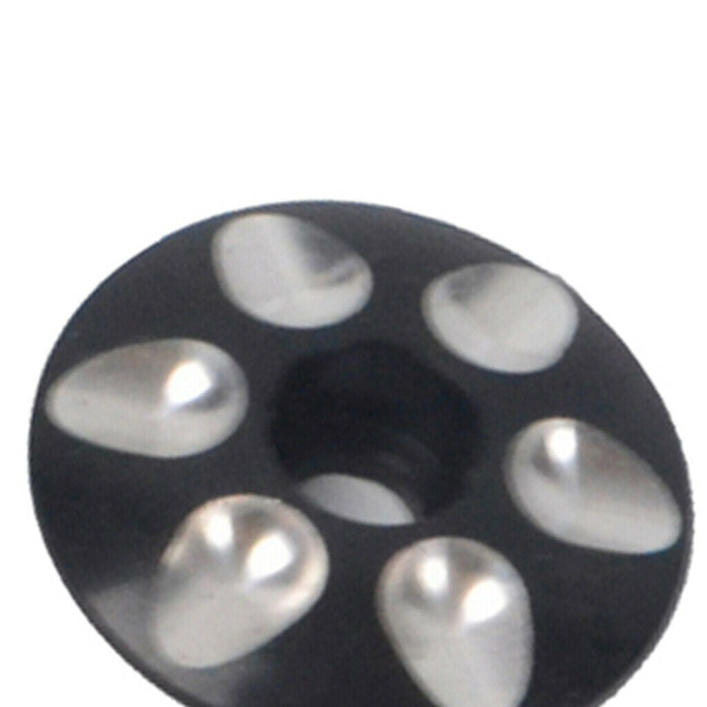 4pcs Aluminum  Headset Caps Mountain Bike Cycling Stem Top Covers