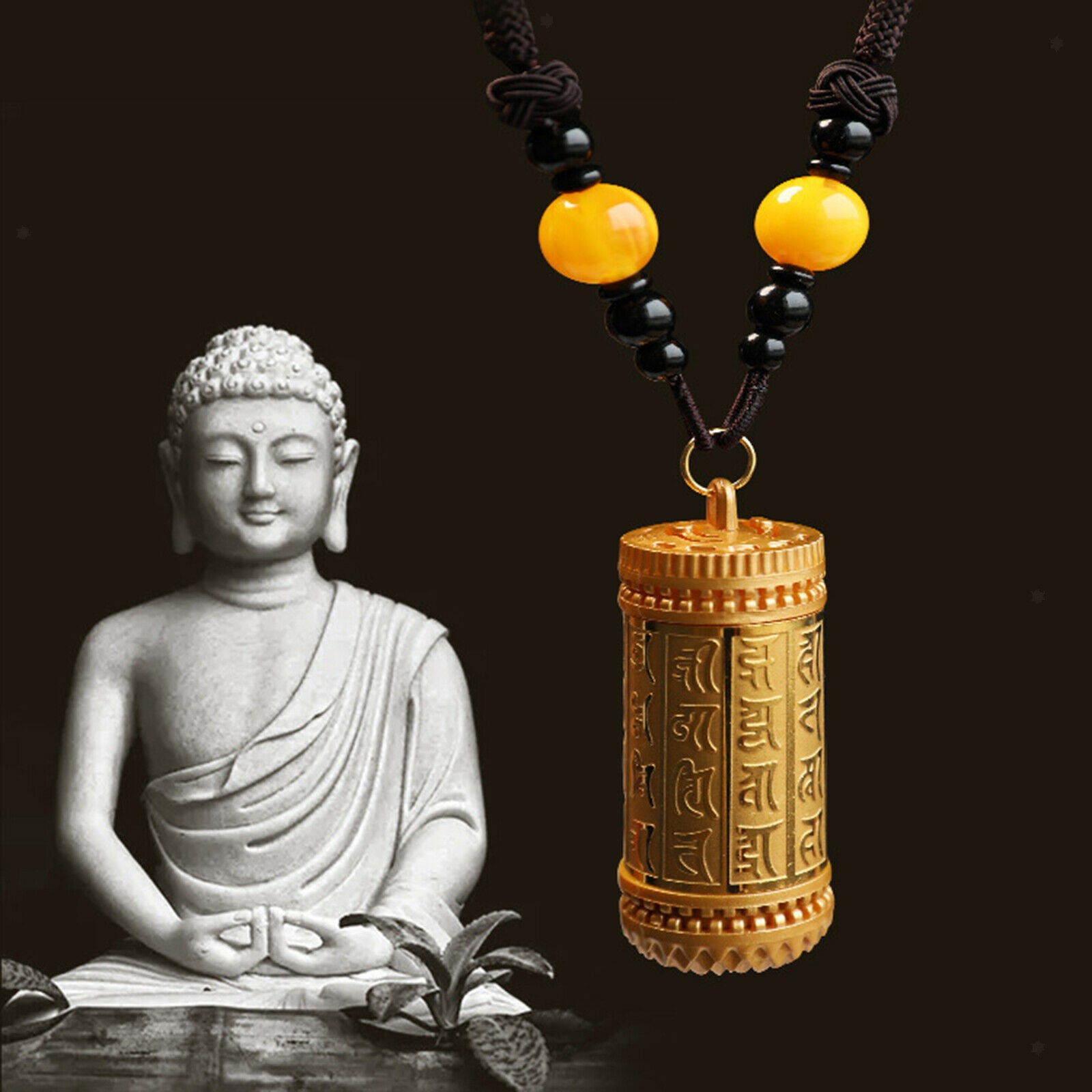 Mini Buddha Machine Rechargeable Buddha Decoration Ornament Durable Gift