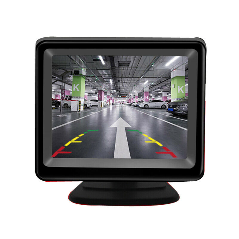3.5" Screen LCD DVD Monitor Car Reversing Image Head-up Display +Rearview Camera
