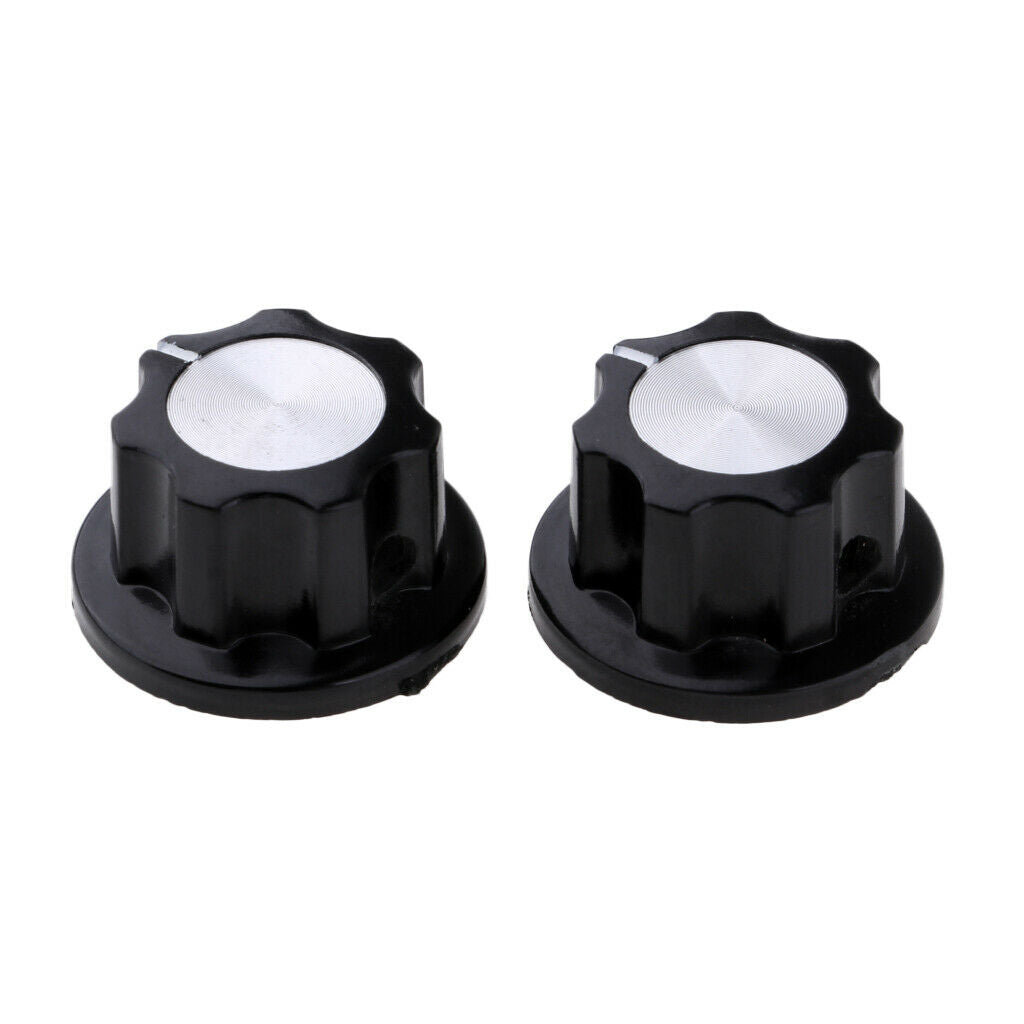 50 Pieces Plastic Potentiometer Volume Control Rotary Bakelite Knob