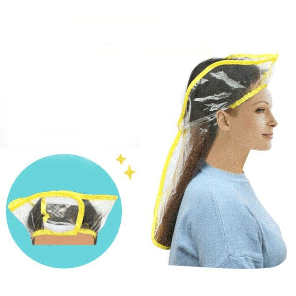 Transparent Waterproof Hair Washing Shampoo Funnel for Elderly Patient Disabled