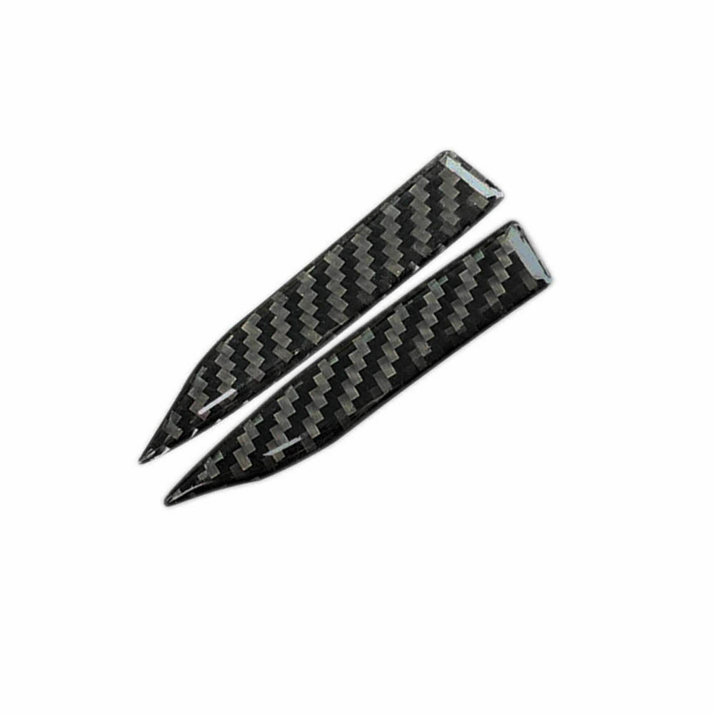 2x Carbon Fiber Car Rearview Mirror Trim Side Mirror Protector Guard for BMW