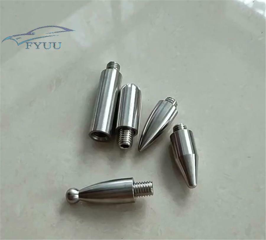 5x Stainless Steel Puller Push Rods Car Replace Head Adapter Dent Removal Repair