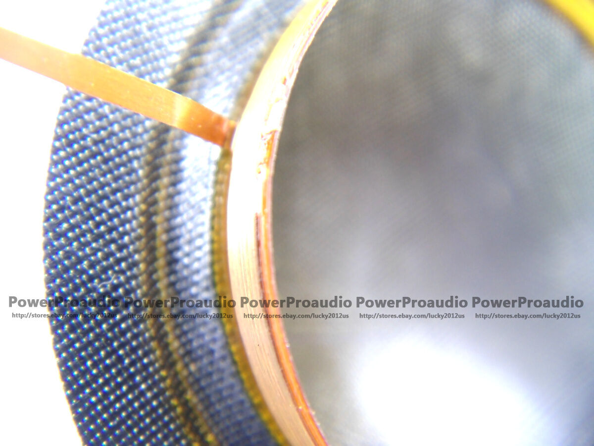 2 pcs High quality 25.4mm 25.5mm (1") silk diaphragm  Tweeters voice coil 8ohm