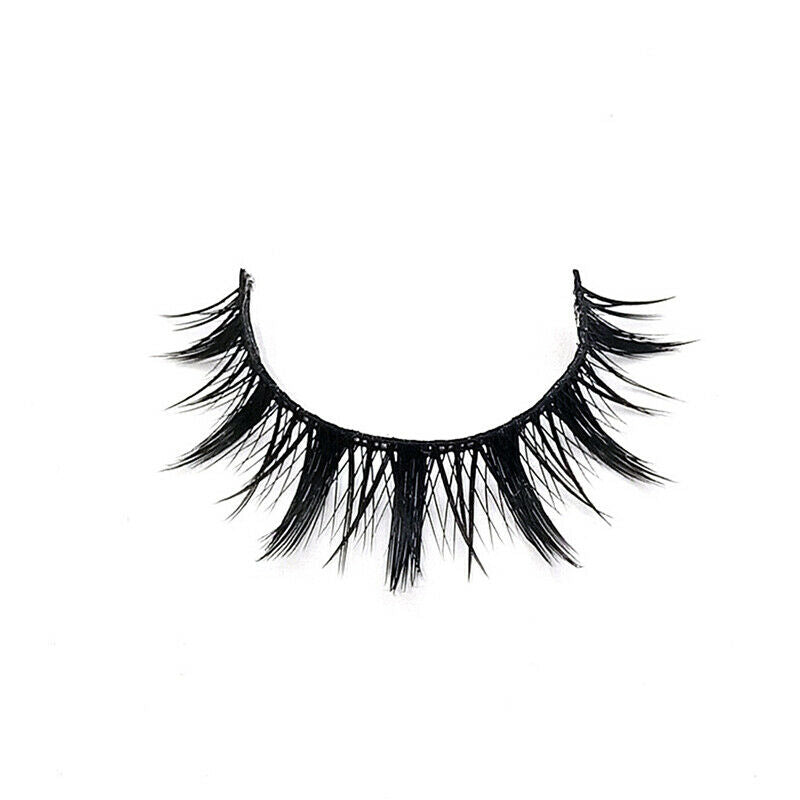 5 Pairs Eyelashes Cos Dance Performance Eyelash Handmade Acrylic Cross Eyel KX
