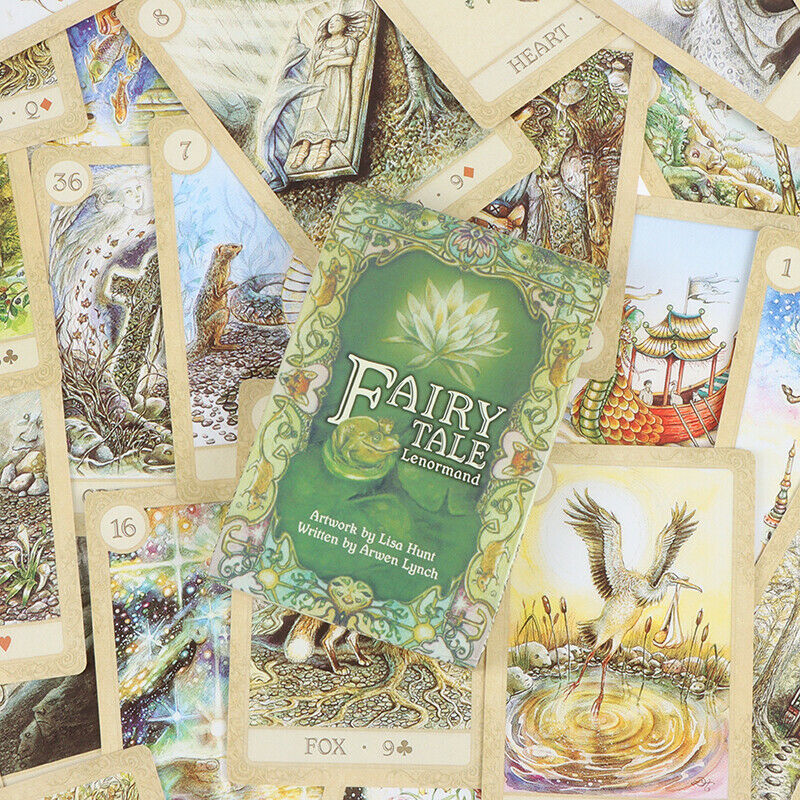 Fairy Tale Lenormand Oracle Card Tarot Card Party Prophecy Divination Board G XC