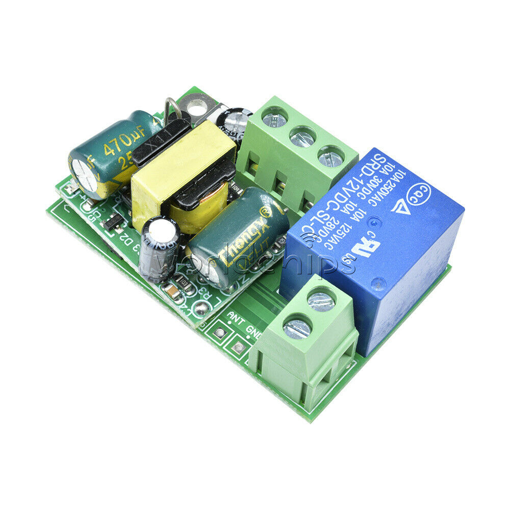 AC 220V Wifi Relay Switch Module Low Power Jog Mode Remote Control Smart Home