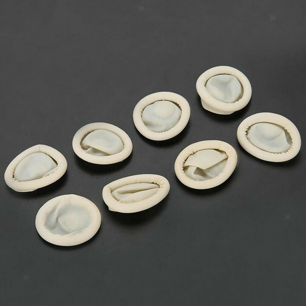 800x Finger Cots Latex Disposable Anti Static Protective Rubber Fingertips
