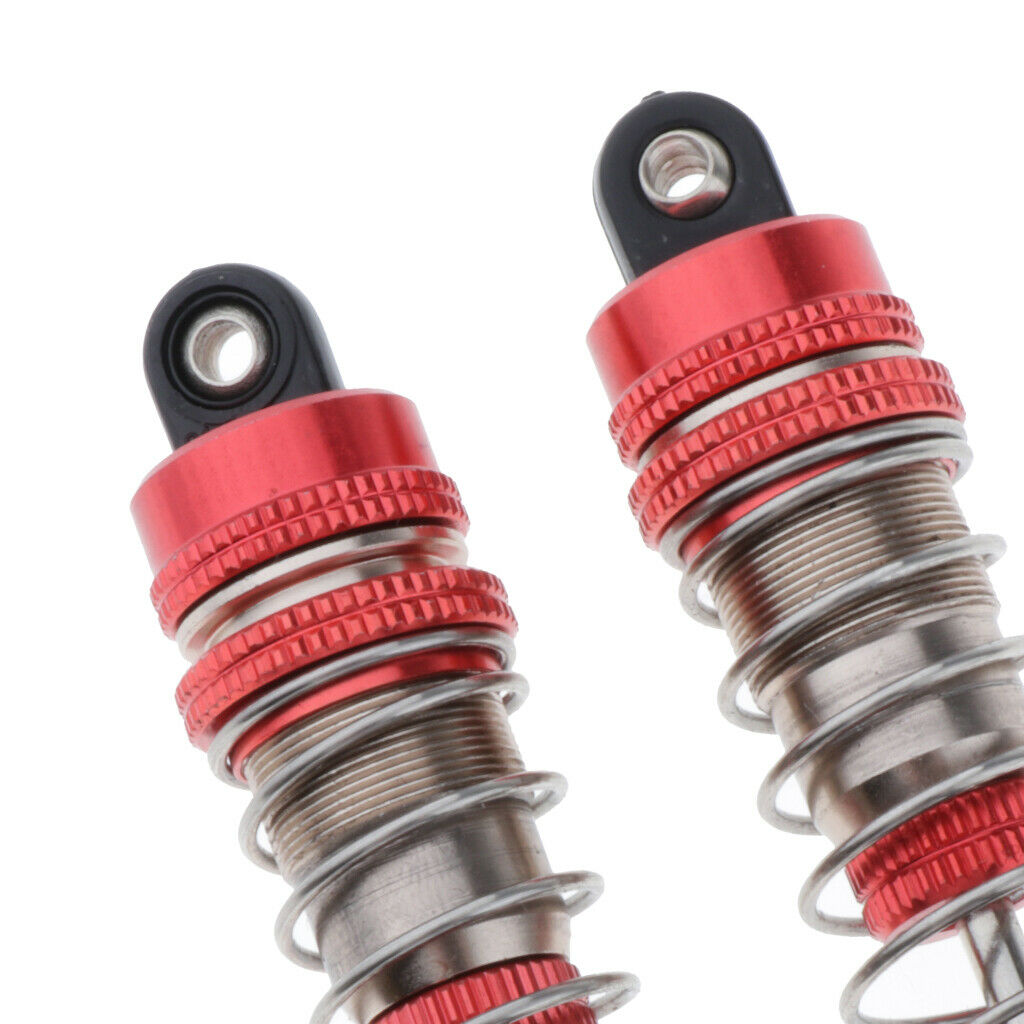 4pcs Aluminum Alloy 70mm Shock Absorber Damper for 1/14 RC Buggy Truck