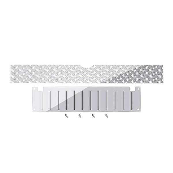 for WPL C14 Metal Rear Trunk Tool Box Decorative Board Anti-Slip Skid Plate Q8W7