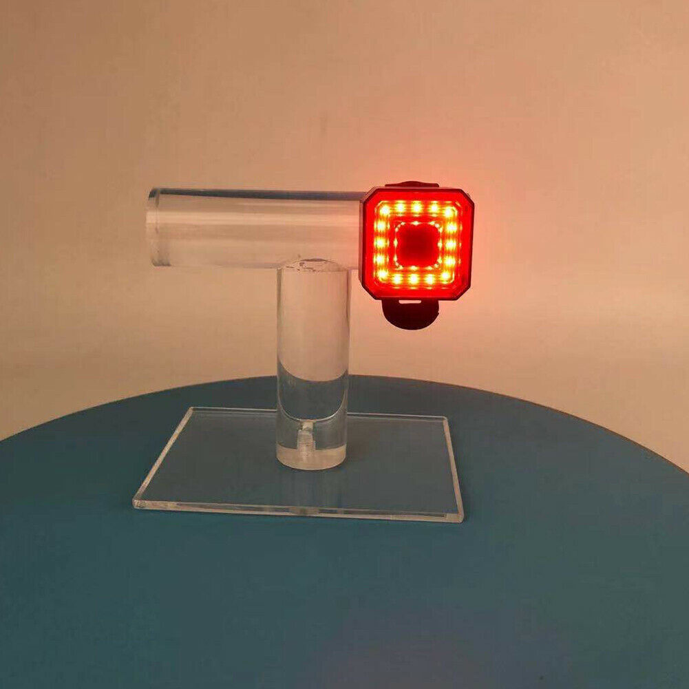 Bicycle Taillight Smart Brake Sensor USB Charge Waterproof  Bike Rear Lamp @