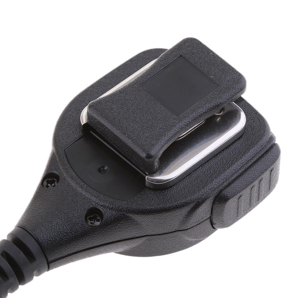 Professional Heavy Duty Shoulder Remote Speaker Mic For   Radio Black