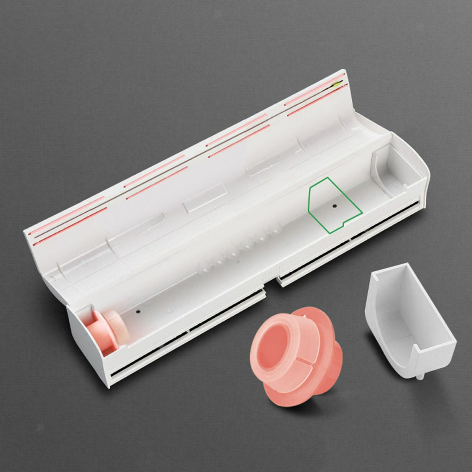 Foil Dispenser Plastic Food Wrap Dispenser Wrap Cutter Foil and Plastic Cling