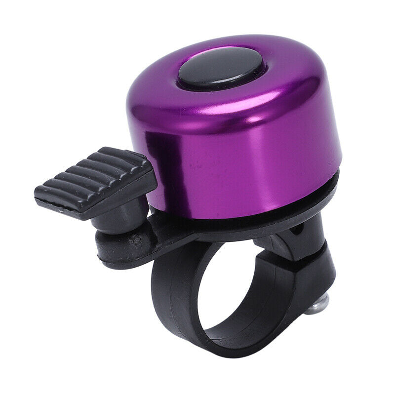 Safety Cycling Bicycle Handlebar Metal  Black Bike Bell Horn Sound Alarm Q5G7