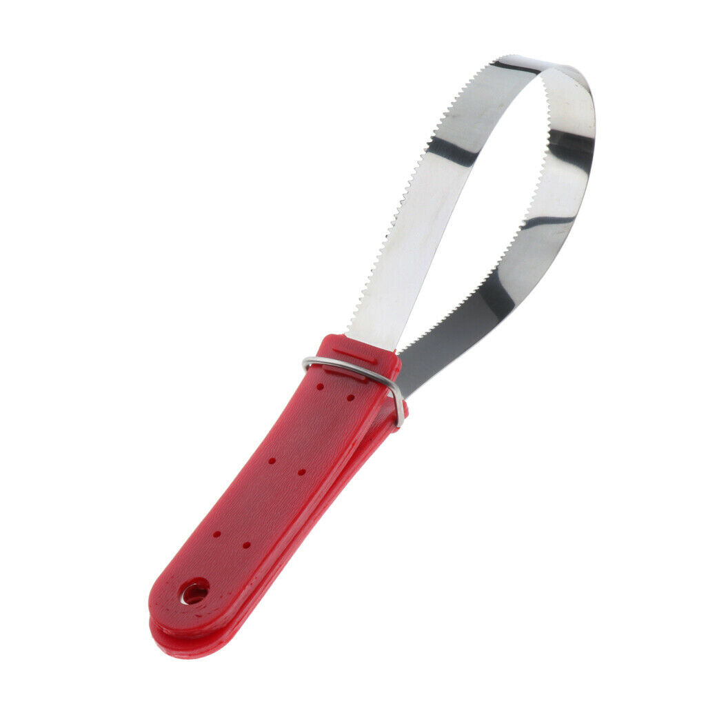 Animal Sweat Scraper Shedding Blade Grooming Tool Random Color Horse Care